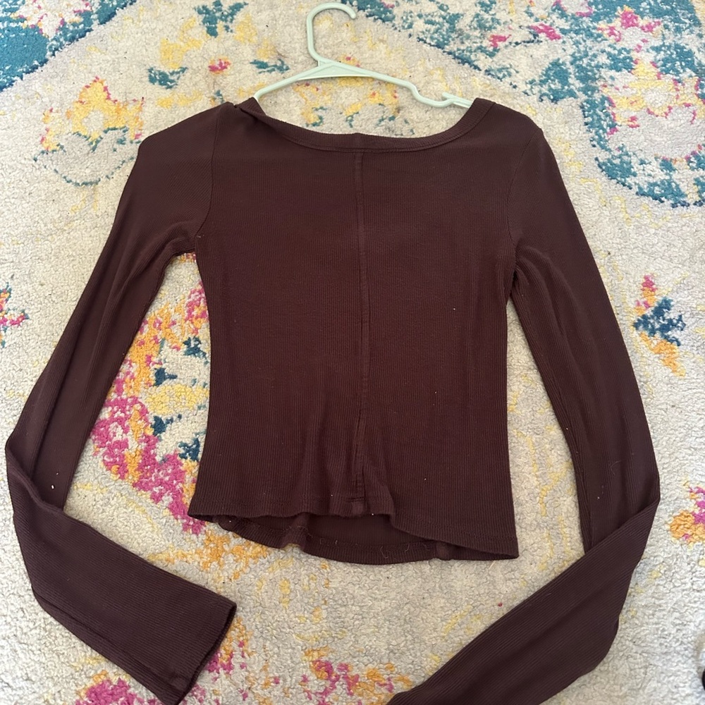 Target brown long sleeve - Picture 3 of 3